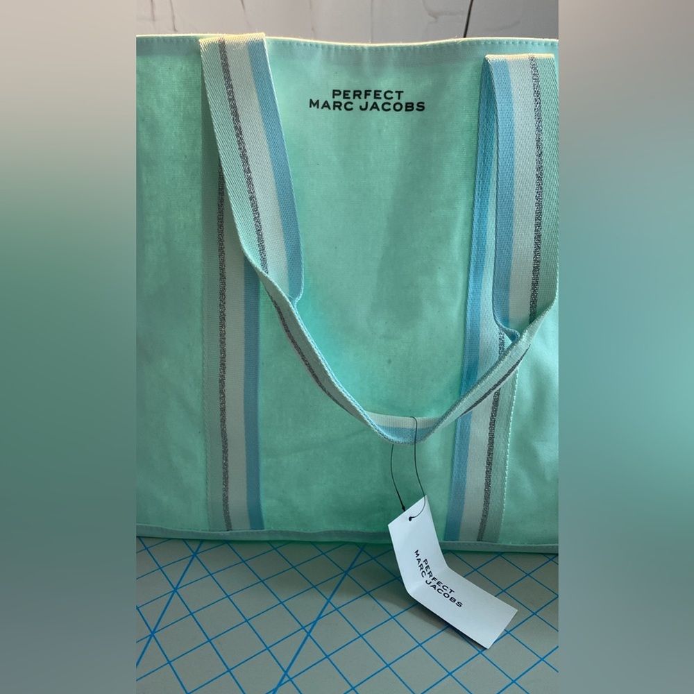 Luxury Tote shopping Bag Marc Jacob’s Aqua